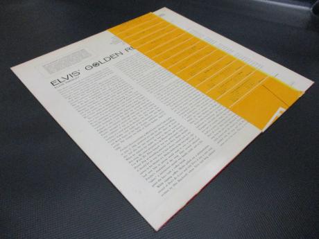 Elvis Presley Elvis Golden Records Japan PROMO LP OBI WHITE LABEL