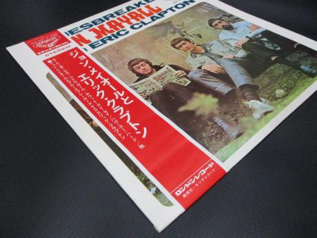 John Mayall & Eric Clapton Bluesbreakers Japan Early Press LP OBI DIF