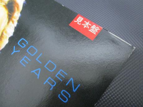 David Bowie Golden Years Japan PROMO LP OBI WHITE LABEL