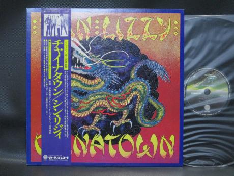 Thin Lizzy Chinatown Japan Orig. LP OBI