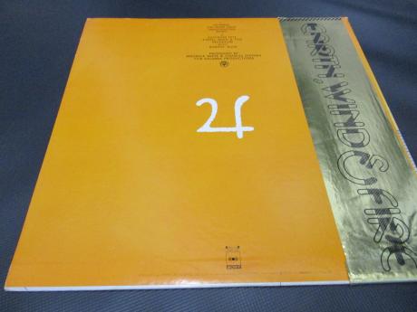 Earth Wind & Fire Spirit Japan PROMO LP OBI WHITE LABEL