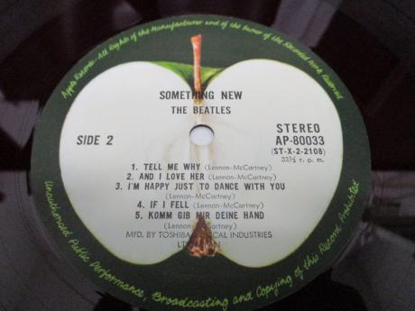 Beatles Something New Japan Orig. LP G/F RED WAX