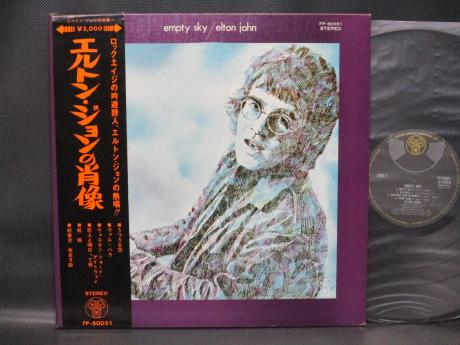 Elton John Empty Sky Japan Orig. LP OBI