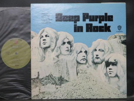 Deep Purple In Rock Japan Early Press LP OBI GREEN LABEL