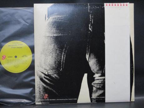 Rolling Stones Sticky Fingers Japan Early LP PINK OBI ZIPPER