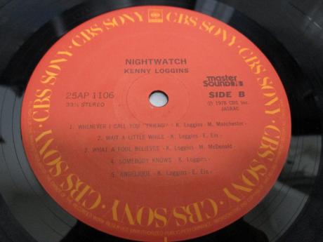 Kenny Loggins Nightwatch Japan Audiophile LP OBI