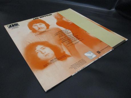 Led Zeppelin 1st Same Title Japan Rare LP OBI BIG POSTER
