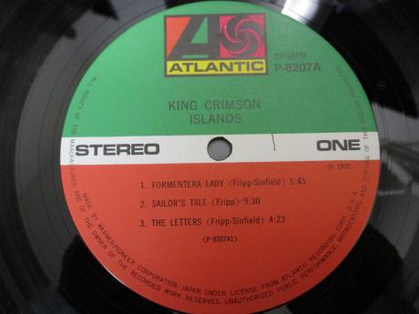 King Crimson Islands Japan Orig. LP OBI COMPLETE