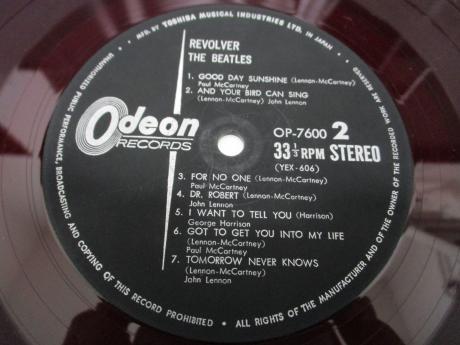 Beatles Revolver Japan Orig. LP ODEON RED WAX