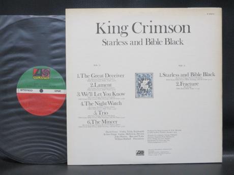 King Crimson Starless and Bible Black Japan Early LP OBI