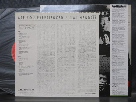 Jimi Hendrix Are You Experienced Japan Rare LP GREEN OBI
