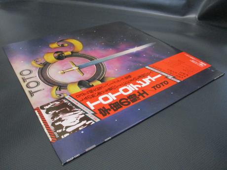 TOTO 1st S/T Same Title Japan Orig. LP OBI