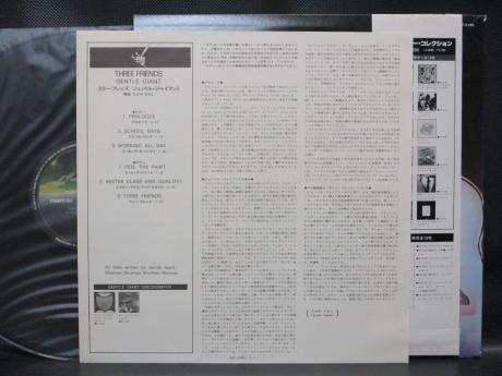 Gentle Giant Three Friends Japan Rare LP OBI