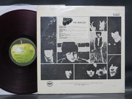 Beatles Rubber Soul Japan Apple 1st Press LP RED WAX