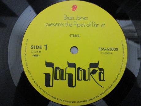Rolling Stones Brian Jones Presents the Pipes of Pan at JouJouka Japan LP OBI