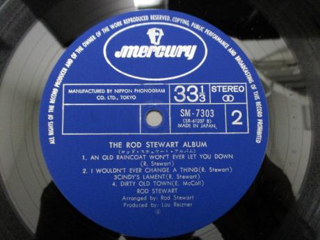 Rod Stewart Album 1st Japan Orig. LP DIF INSERT