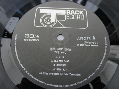 WHO Quadrophenia Japan Early 2LP GREEN OBI COMPLETE