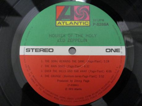 Led Zeppelin Houses of Holy Japan Orig. LP OBI