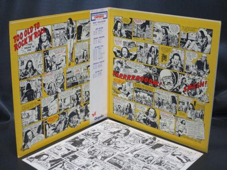 Jethro Tull Too Old to Rock N’ Roll Japan Orig. LP OBI