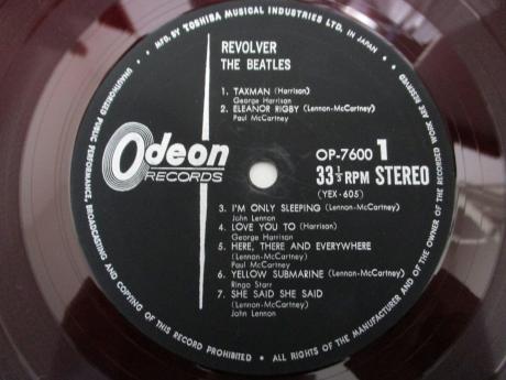 Beatles Revolver Japan Orig. LP ODEON RED WAX