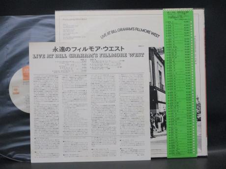 Michael Bloomfield VA Live at Bill Graham's Fillmore West Japan Rare LP GREEN OBI