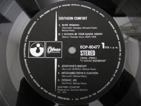 Southern Comfort Same Title Japan Orig. LP OBI