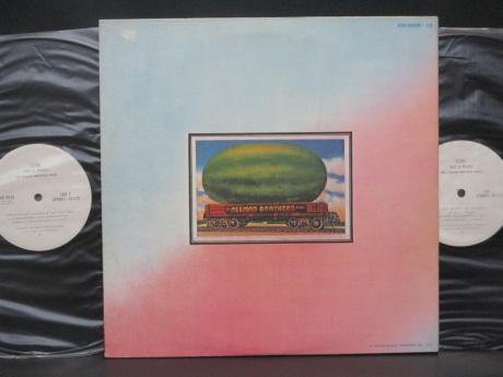 Allman Brothers Band Eat a Peach Japan PROMO 2LP 2OBI WHITE LABEL