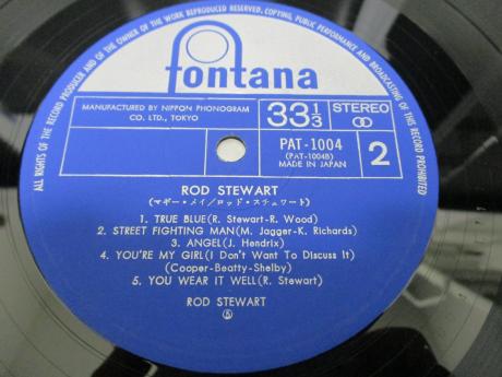 Rod Stewart Attention ! Japan ONLY Limited LP OBI