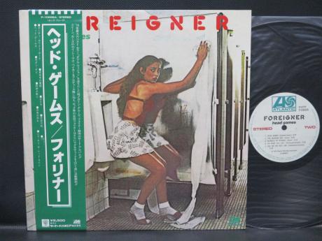 Foreigner Head Games Japan Orig. LP OBI INSERT