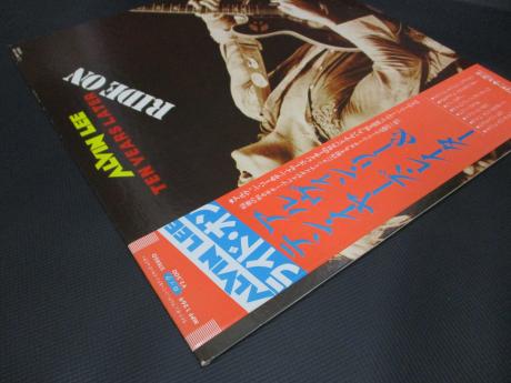 Alvin Lee & Ten Years Later Ride On Japan Orig. LP OBI
