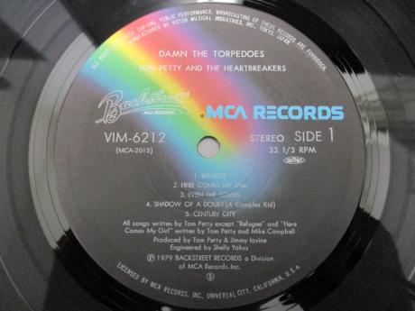 Tom Petty Damn the Torpedoes Japan Orig. LP OBI