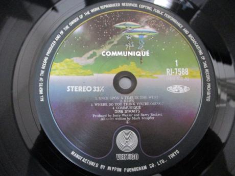 Dire Straits Communique Japan Orig. LP OBI