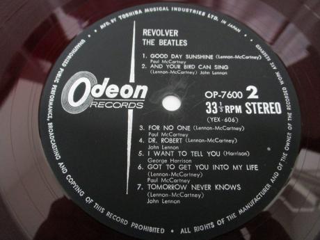 Beatles Revolver Japan Orig. LP ODEON RED WAX
