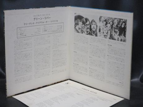 CCR Creedence Clearwater Revival Green River Japan Orig. LP G/F RED WAX