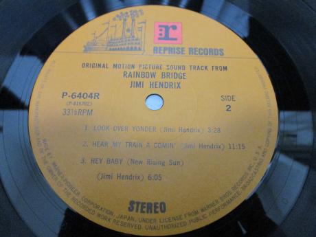 Jimi Hendrix Rainbow Bridge Japan Rare LP BLUE OBI