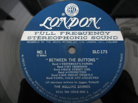 Rolling Stones Between the Buttons Japan Orig. LP G/F GOLF COVER