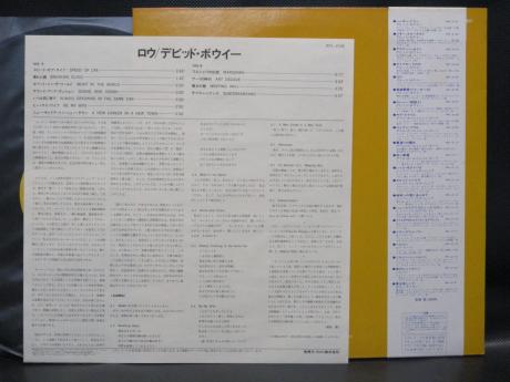 David Bowie Low Japan Rare LP WHITE OBI