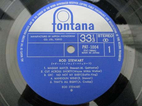 Rod Stewart Attention ! Japan ONLY Limited LP OBI