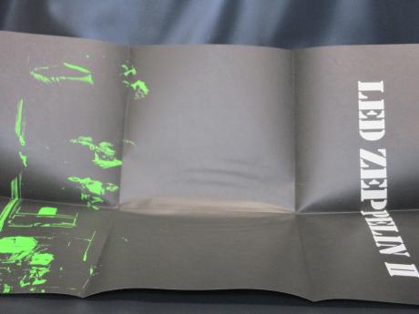 Led Zeppelin 2nd II Japan Early Press LP BIG POSTER