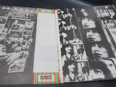 Rolling Stones Exile Main St Japan EMI 2LP GREEN OBI