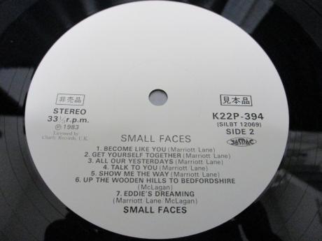 Small Faces S/T Same Title Japan PROMO LP OBI WHITE LABEL