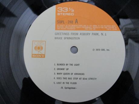 Bruce Springsteen Greetings From Asbury Park Japan Orig. LP