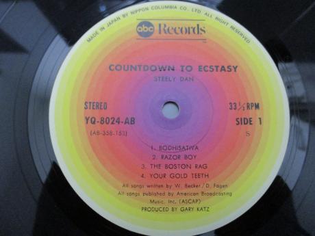Steely Dan Countdown to Ecstasy Japan Rare LP GREEN OBI