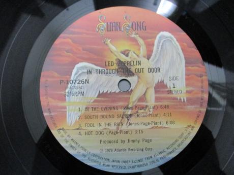 Led Zeppelin In Through the Out Door Japan Orig. LP OBI COMPLETE