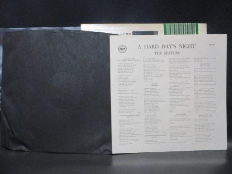 Beatles A Hard Day's Night Japan Forever LP GREEN OBI DIF