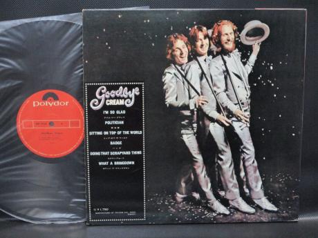 Cream Goodbye Japan Early Press LP OBI G/F w/BOOKLET