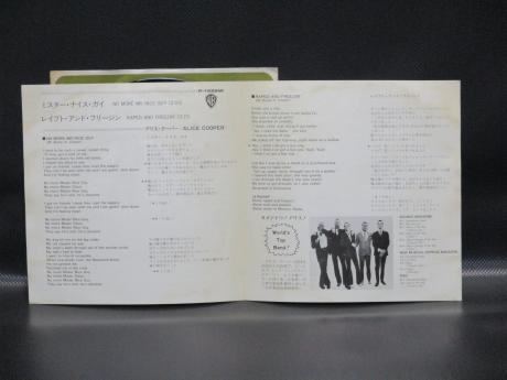 Alice Cooper No More Mr. Nice Guy Japan Orig. 7" RARE PS