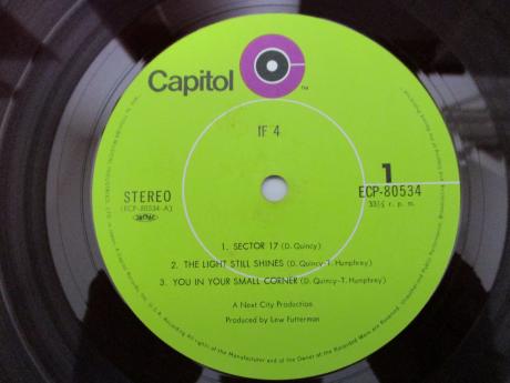 IF 4 Four Japan Orig. LP INSERT RED WAX