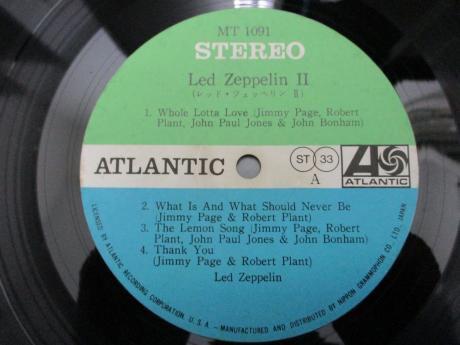 Led Zeppelin 2nd II Japan Orig. LP Nippon Grammophon