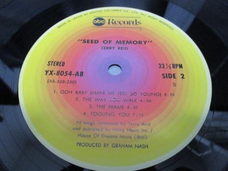 Backwood Records : Terry Reid Seed of Memory Japan Orig. LP